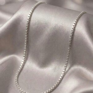 premium 92.5 sterling silver classic italian box chain