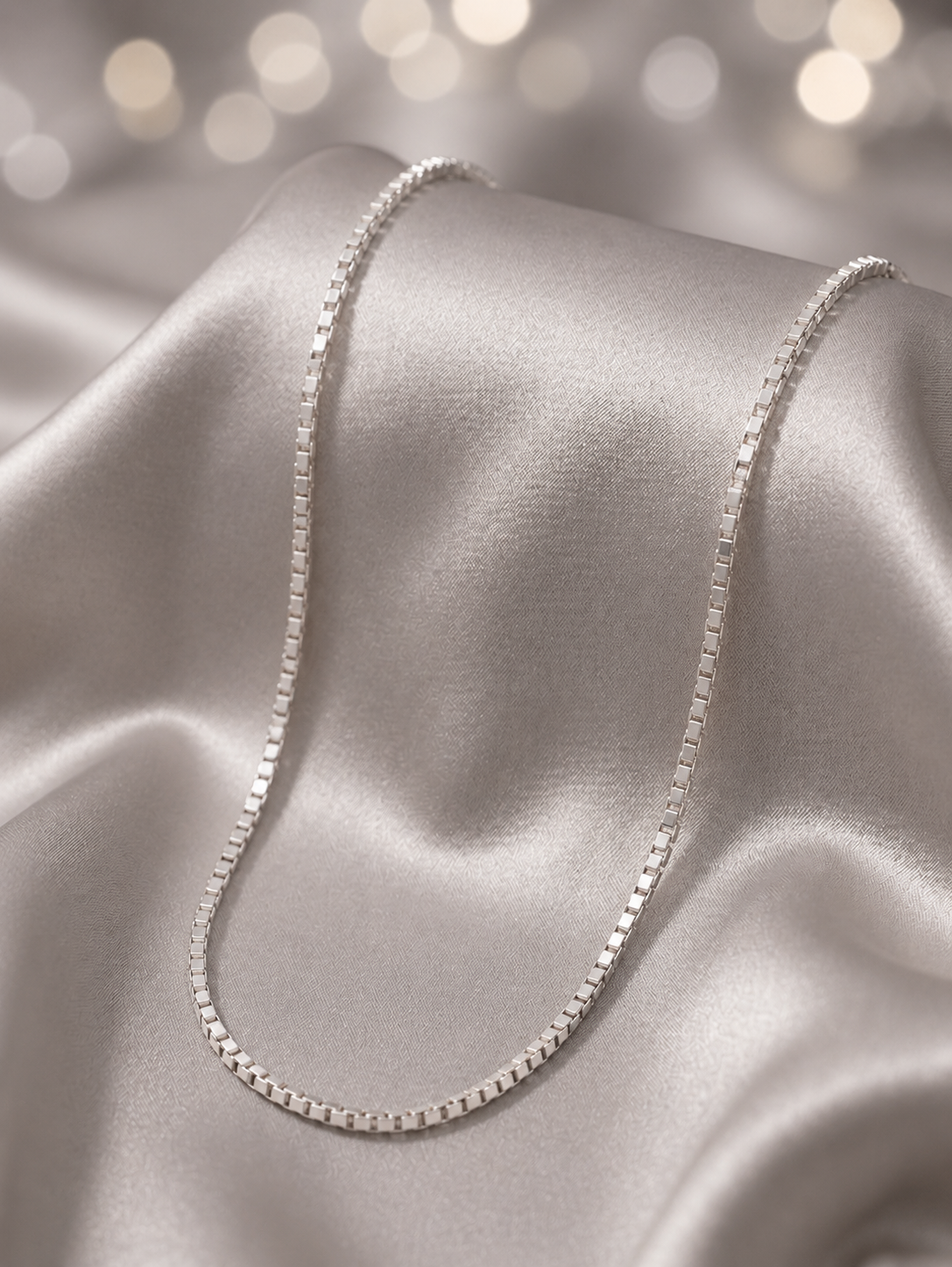 premium 92.5 sterling silver minimalist classic box chain premium 92.5 sterling silver minimalist classic box chain