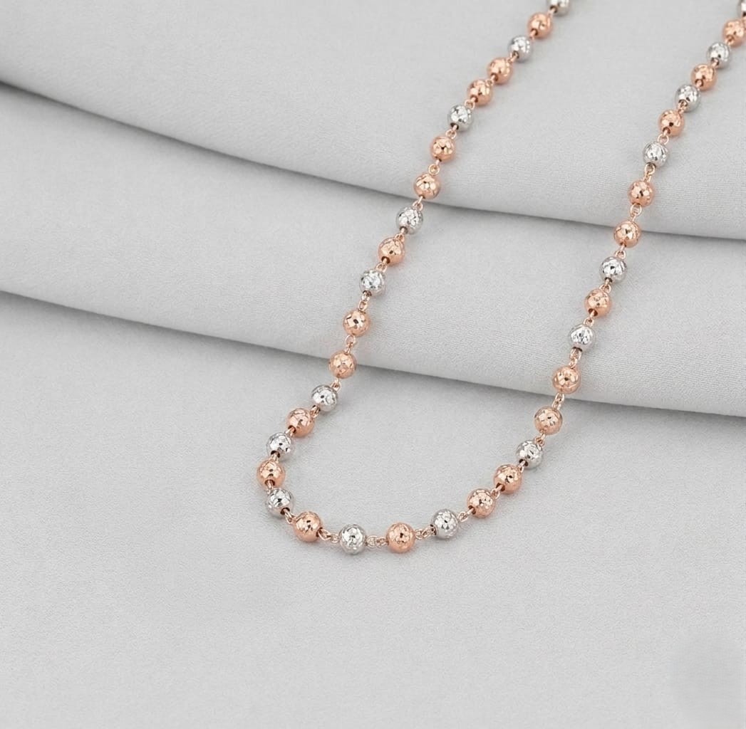 premium 92.5 sterling silver dual tone faceted diamond cut beads mala premium 92.5 sterling silver dual tone faceted diamond cut beads mala