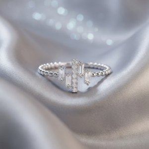 Premium Silver Ladies Rings